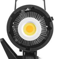 Lampu Fotografi 100W Cangkang Aluminium Lampu Audio Video Studio Fotografi Lampu Isi Ulang Siaran Langsung Dengan Remote Control