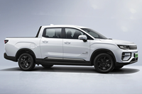 Camionnette électrique de taille moyenne Geely Riddara Radar RD6 de Chine, véhicule à énergie nouvelle entièrement électrique avec radar 6, camionnette pour camping