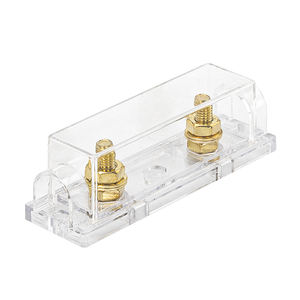 <span class=keywords><strong>Portafusibles</strong></span> ANL Daiertek ANL-04 10A 32VDC con <span class=keywords><strong>Doble</strong></span> Barra de Distribución Midi, Base Transparente y Recubrimiento Dorado - Product Image 2
