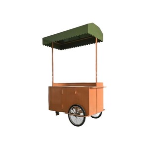 Chariot de service alimentaire en acier inoxydable à un seul niveau, design moderne, pour fruits frais et boissons, avec étagère de rangement mobile - Product Image 2