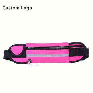 Digital Printed Custom Logo Waist Bag - Sports Fanny Pack for Ladies and Men - Waterproof and Durable - Product Image 1