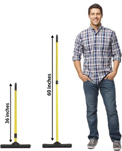 Cao su Pet tóc chổi chó mèo Lint bàn chải Remover thiết lập để làm sạch nhà sàn Bụi Lau & Thảm quét - Product Image 6