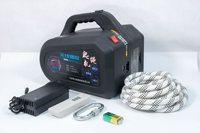Treuil de levage à corde renforcé XL01-B 200KG, machine de traction à corde portable, télécommande, batterie au lithium, levage en altitude