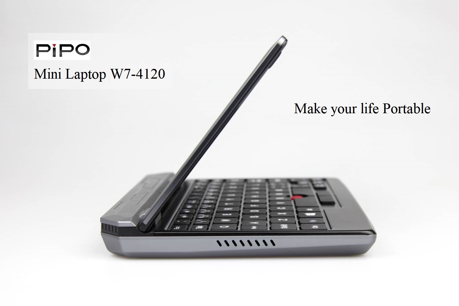 PHONGVU出品 Mini Pocket Laptop PIPO W7 - Intel Celeron Quad Core