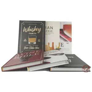 Professionele Custom Koffietafelboek Luxe Hardcover Boekdrukservice Hardcover Boek Met Jas