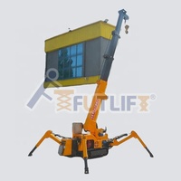 Nouvelle grue araignée hydraulique chinoise de 3 tonnes pour travaux extérieurs, avec câble en acier, pour usage domestique, restaurants, hôtels et commerce de détail