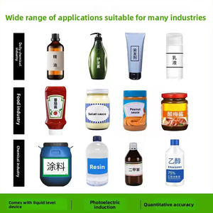 Máquina llenadora de pasta de un solo cabezal totalmente automática con transportador para mantequilla de cacahuete, miel, champú, loción, salsa y mayonesa - Product Image 5