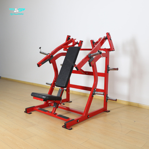 Máquina de <span class=keywords><strong>press</strong></span> de pecho superinclinada con carga de placas y convergencia independiente, popular y de bajo mantenimiento para gimnasios. - Product Image 2