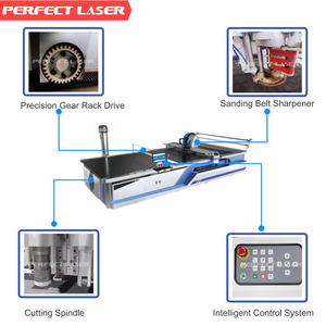 Máquina <span class=keywords><strong>de</strong></span> Corte Automática Multicapa para Telas, Cama <span class=keywords><strong>de</strong></span> Corte CNC Industrial para Línea <span class=keywords><strong>de</strong></span> Producción <span class=keywords><strong>de</strong></span> Ropa y Textiles <span class=keywords><strong>de</strong></span> Alta Velocidad - Product Image 3