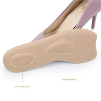 YEBEI Semelles De Chaussure Semelle De Chaussure Fournisseur Professionnel Matériau Éponge Auto-Adhésif Anti-Dérapant Semelles À Talons Hauts