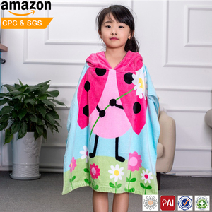 Poncho à capuche pour enfants, en coton, design <span class=keywords><strong>de</strong></span> <span class=keywords><strong>dinosaure</strong></span>, accessoire <span class=keywords><strong>de</strong></span> plage, à motif <span class=keywords><strong>de</strong></span> <span class=keywords><strong>dessin</strong></span> animé, nouvelle collection - Product Image 1