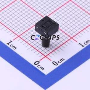 TC-1109DE-C-J Tactile Switch Through hole Component (THT) Switch Single Pole Single Throw Round Button 2.6N Right Angle Insert - Product Image 2