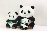 Vente en gros de 8 pouces Castor potelé bleu avec des fleurs Machine à griffes d'animal en peluche Poupée Porte-clés en peluche Jouets