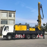 Foreuse de puits d'eau DTH haute performance BDM, moteur diesel, profondeur max. 600 m, diamètre de forage 100-500 mm, garantie 1 an