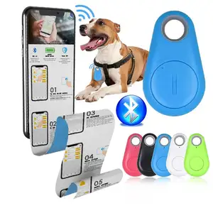 Mini Hunde halsband Smart Pet GPS Tracker Wasserdicht mehrere Farb abstände winzige Smart Pet Tracker GPS für Anti Lost