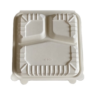 Kotak <span class=keywords><strong>Burger</strong></span> Ramah Lingkungan Sekali Pakai Biodegradable dari Pati Jagung Grosir - Product Image 5