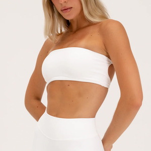 <span class=keywords><strong>Reggiseno</strong></span> Sportivo <span class=keywords><strong>Senza</strong></span> Cuciture, <span class=keywords><strong>Senza</strong></span> <span class=keywords><strong>Spalline</strong></span>, con <span class=keywords><strong>Schiena</strong></span> Aperta, Traspirante, ad Asciugatura Rapida, Personalizzabile per Palestra, Fitness e Yoga - Product Image 5