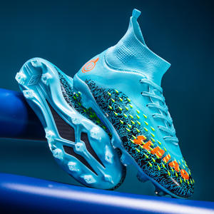 Chaussures de football pour hommes à crampons longs AG, vente chaude, chaussures de compétition d'entraînement en plein air sur herbe, chaussures de football - Product Image 3