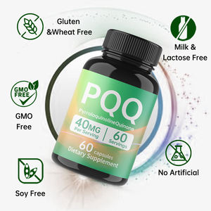 <span class=keywords><strong>PQQ</strong></span>カプセル40mg大人のためのOEMプライベートラベル<span class=keywords><strong>PQQ</strong></span>サプリメント - Product Image 2