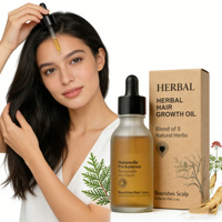 Minyak Pertumbuhan Rambut Organik OEM Grosir - Minyak Habbatussauda & Minyak Jarak untuk Menebalkan & Menumbuhkan Kembali Rambut