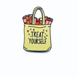 Üretici özel tasarım kitabevi emaye pimleri toptan kitap sevgilisi hediye - Product Image 3