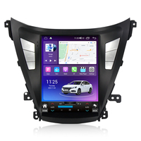 TS série 8 + 128g 9.7 pouces IPS écran tactile voiture portable sans fil car-play pour Hyundai Elantra 2011-2013 autoradio avec bt gps DSP