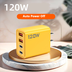 20W Dual PD QC3.0 Fast Charging Wall Adapter for US EU <strong>UK</strong> <strong>Plugs</strong> for 15 Android for with Gan Material - Product Image 6