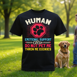 T-shirt pour équipe de soutien émotionnel et chien d'assistance - Ne pas caresser - Produit promotionnel - Product Image 3
