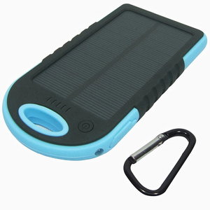 Chargeur solaire portable compact 4000 mAh, <span class=keywords><strong>batterie</strong></span> <span class=keywords><strong>externe</strong></span> avec panneau solaire pour la recharge d'urgence - Product Image 3