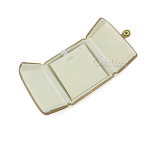 Caja de Joyería de Cuero PU de Alta Gama Shero Luxury Premium, Color y Tamaño Personalizados, Doble Apertura para Anillos, Colgantes, Collares y Pendientes - Product Image 2