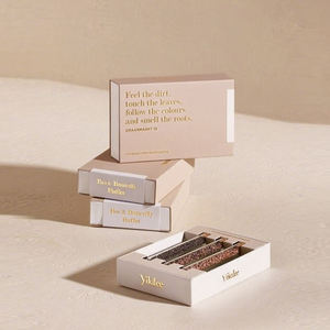 กล่องบรรจุภัณฑ์น้ำหอมแบบพับได้พร้อมโลโก้สั่งทำพิเศษ ชุดกล่องเก็บขวดน้ำหอมตัวอย่าง สำหรับขวดขนาด 2 มล. 3 มล. 5 มล. - Product Image 3