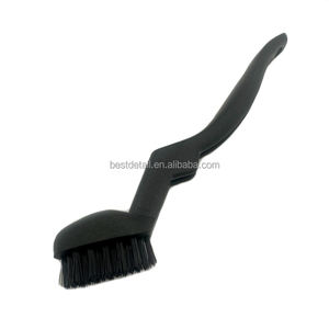 Mango curvo negro Nylon Limpieza <span class=keywords><strong>de</strong></span> polvo Esponja Almohadilla Cepillo <span class=keywords><strong>de</strong></span> limpieza Cepillo <span class=keywords><strong>de</strong></span> detalle automático para <span class=keywords><strong>lavado</strong></span> <span class=keywords><strong>de</strong></span> autos - Product Image 1