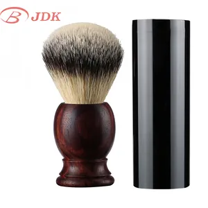 JDK 银色最好的质量剃须刷标志为男性定制剃须刷