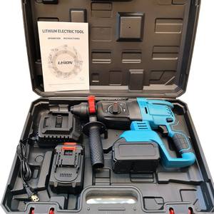 Marteau perforateur électrique sans fil haute puissance style MKA Pioche à percussion à double usage Source d'alimentation par batterie pour le commerce extérieur OEM - Product Image 2