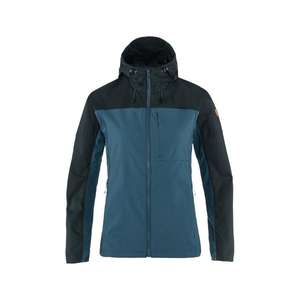 Fjall Raven Abisko เสื้อแจ็กเก็ตปีนเขาสำหรับผู้หญิงสี: น้ำเงินคราม/ดำ | ของแท้100% - Product Image 3