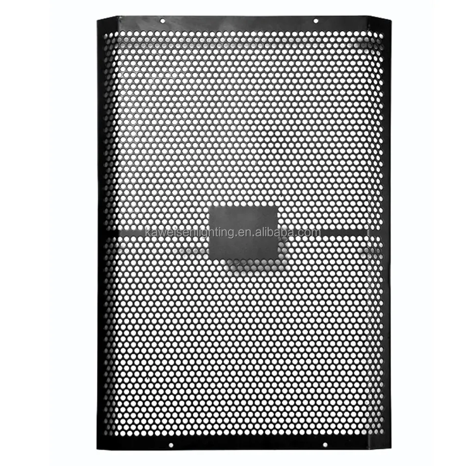 Certification factory rectangular sound speaker grill cover metal mesh speaker grille perforated sheet J/BL725 speaker net cover