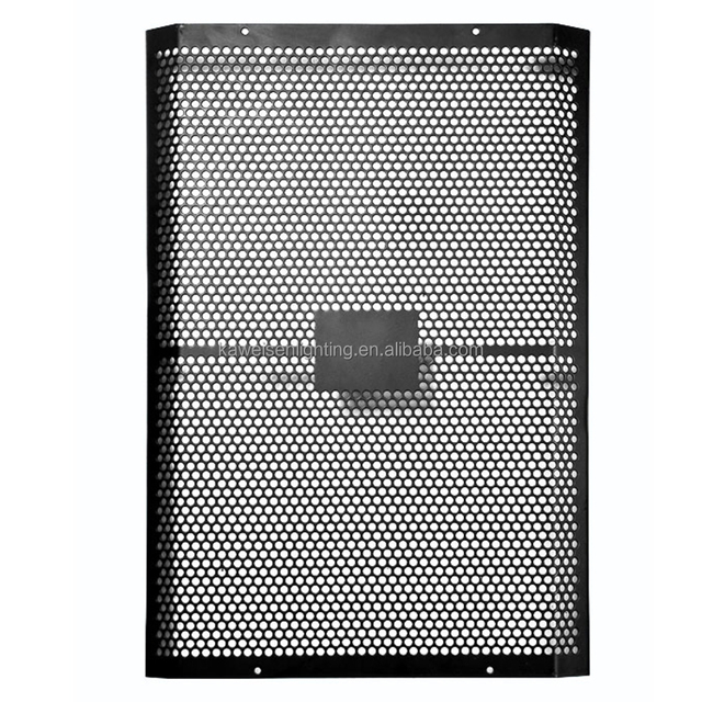 Certification Factory Rectangular Sound Speaker Grill Cover Metal Mesh Speaker Grille Perforated Sheet J/BL725 Speaker Net Cover