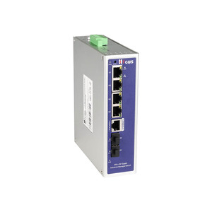 PoE công nghiệp 6 cổng Gigabit Din-Rail 1000m Công suất chuyển đổi mạng IPv4 chuyển tiếp tuyến tĩnh - Product Image 1