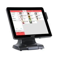 Systèmes de point de vente tout-en-un OEM ODM commerciaux avec écran tactile de 17 pouces, système Windows, caisse enregistreuse pour station-service