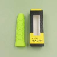 Offre Spéciale : Housse de Poignée en Silicone pour Raquette de Pickleball, Motif Nid d'Abeille, Réutilisable, Manchon en Silicone Durable pour une Prise Sportive Optimale