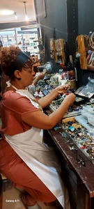 Collar de Amatista con Baño de Plata sobre Tungsteno, Hecho a Mano en Etiopía - Product Image 4