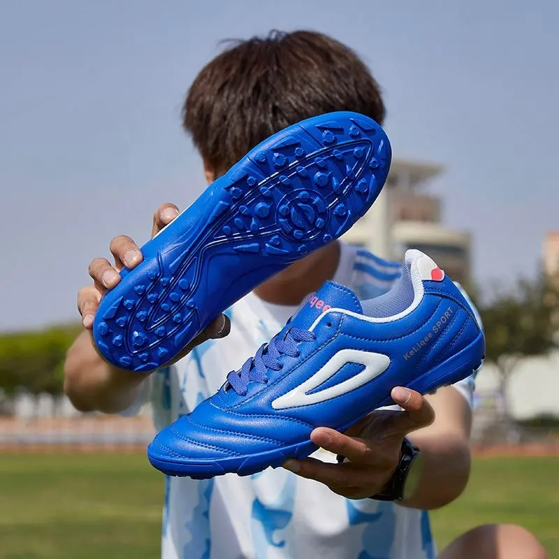 फुटबॉल जूते पुरुषों के जूते फुटबॉल खेल Cancha Sintetica डे Futbol टेनिस Scarpe Calcio Marchio Suela पैरा Zapatillas फुटसल