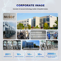 NAICO Fabrik A80-E 220V 3,6KW Dual-Use Industrieller Edelstahl-Zyklonabscheider CE-Zertifiziert Neu Leichtgewichtig Niedrigvakuum