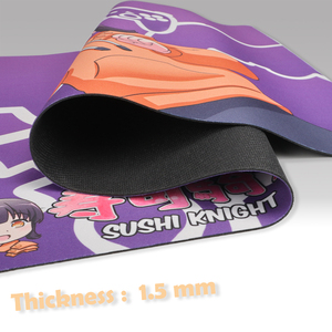 Tapis de jeu XXL personnalisé en gros avec impression par transfert thermique, base en caoutchouc antidérapante et imperméable, motif dessin animé, pour cadeaux de <span class=keywords><strong>gamer</strong></span> - Product Image 5
