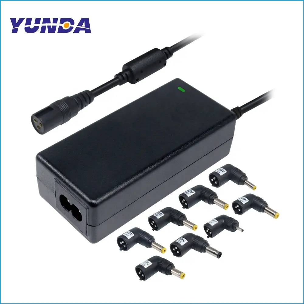 40W evrensel 110-240v AC adaptör E1-E8 çok ipuçları dizüstü güç kaynağı otomatik voltaj dizüstü bilgisayarlar için