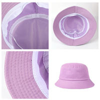 Chapeaux Bob Blancs Unis pour Enfants et Adultes, Protection Solaire Extérieure, Personnalisables par Impression par Sublimation ou Broderie