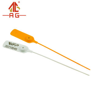 AG K002 nakliye güvenlik plastik mühürler ile seri numarası sızdırmazlık şeridi plastik mühür tedarikçisi - Product Image 2