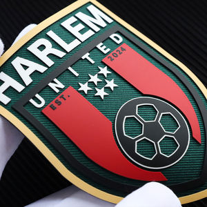 Vente en gros Patchs de transfert de chaleur en silicone surélevé haute densité 3d personnalisés, impression de logos, conceptions d'étiquettes autocollantes pour <span class=keywords><strong>maillot</strong></span> de football - Product Image 6