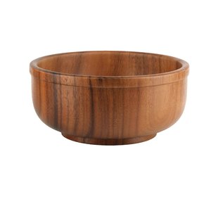 Juego de tazones de madera estilo japonés, de madera maciza apilables para uso en la cocina del hogar. - Product Image 4