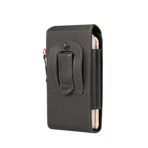 Étui universel vertical en cuir avec clip ceinture, portefeuille de protection intégrale pour divers téléphones mobiles, compatible iPhone 13 12 11 X - Product Image 5